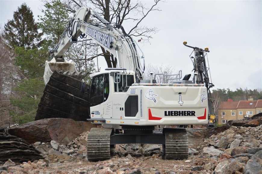 Liebherr's new generation of crawler excavators is designed for the Swedish market
